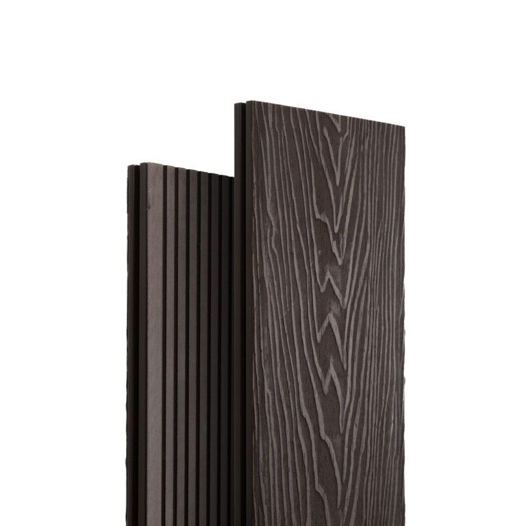 Террасная доска Экодекинг Топ полнотелая, Венге купить в Новороссийске
