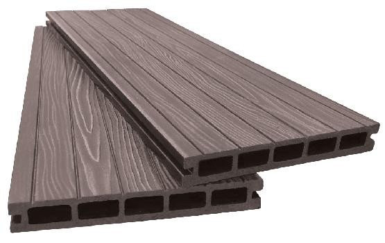 Террасная доска ДПК 3D AYTECHPLAS 160x22 шоколадная купить в Новороссийске