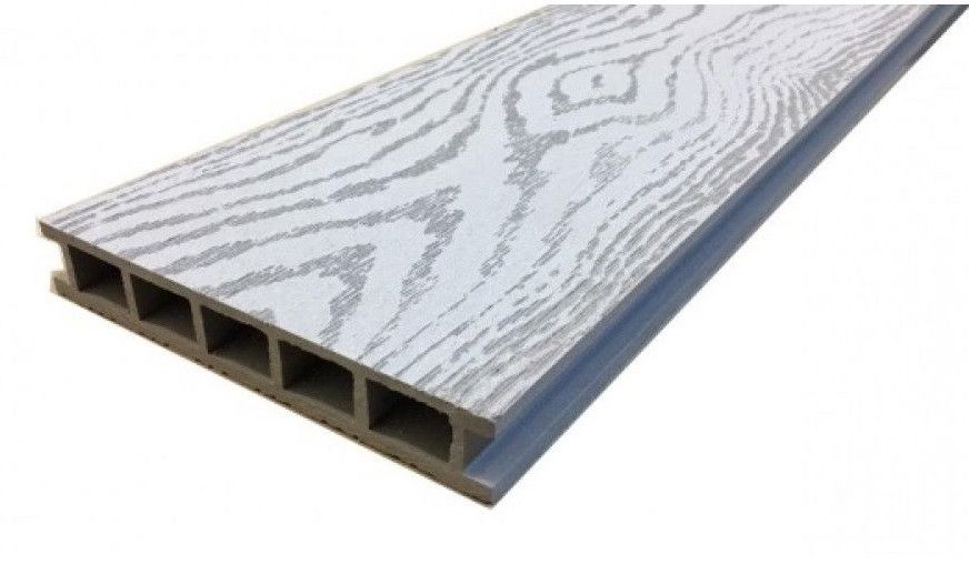 Террасная доска Faynag ALBERO из ДПК серебристого цвета. купить в Новороссийске