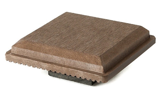 Крышка для столба CM Decking 120x120 из дерева мербау купить в Новороссийске