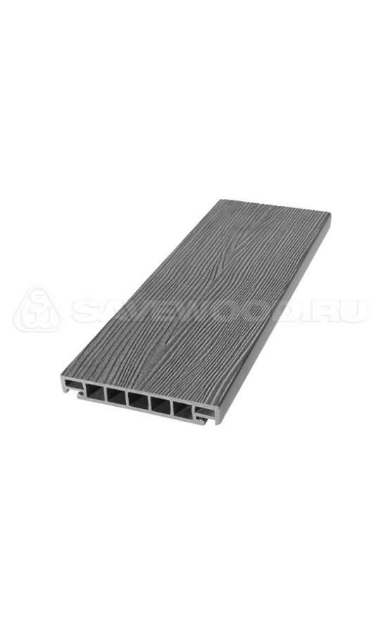 Террасная доска ДПК SaveWood, SW Salix (S) (R), Пепельный купить в Новороссийске