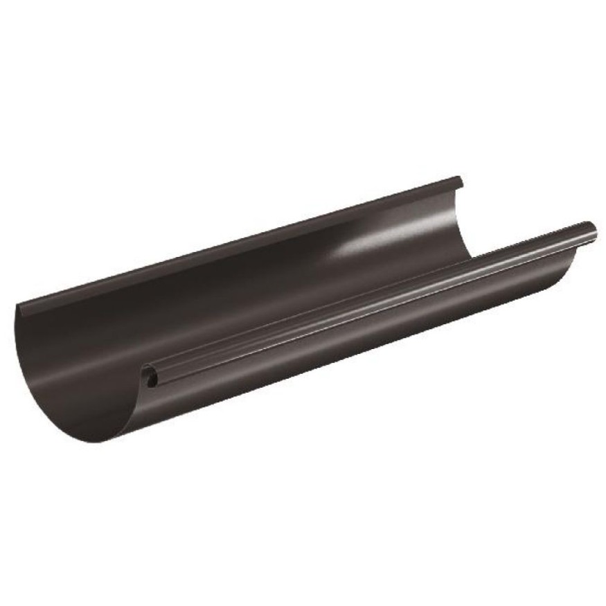 Водосточный желоб Aquasystem RR 32, тёмно-коричневый, длина 3.00 м, размер 150/100. купить в Новороссийске