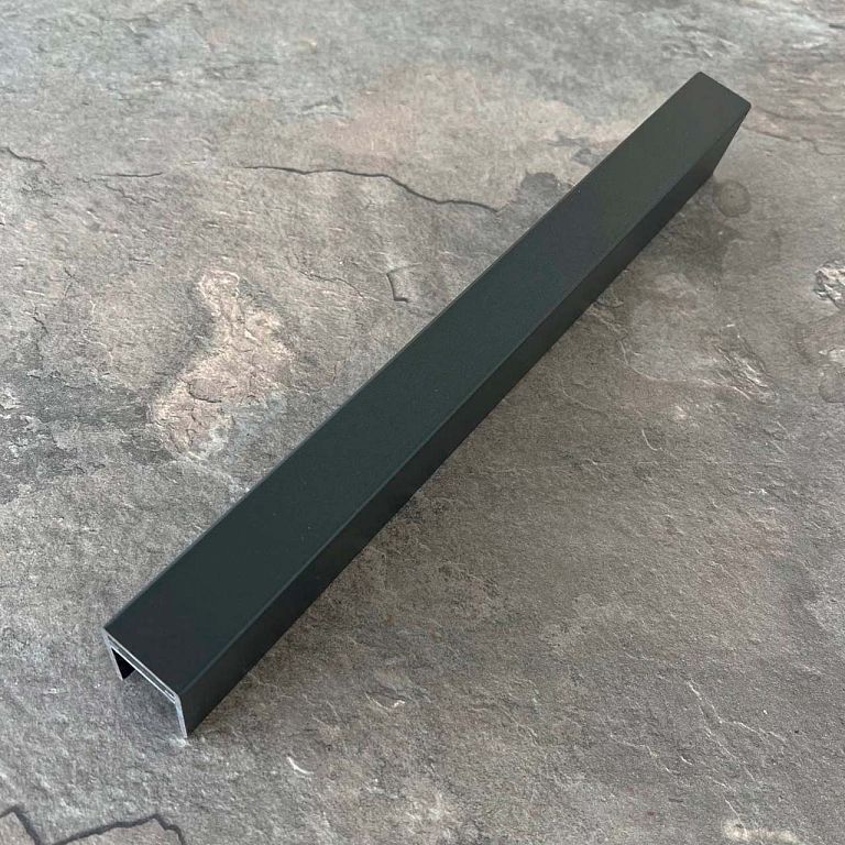 Алюминиевый П-профиль EasyDecking Черное дерево купить в Новороссийске