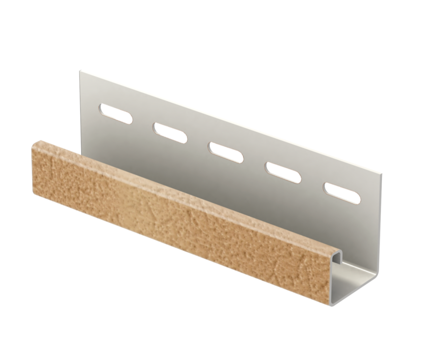 J-планка Ю-Пласт, Стоун Хаус S-Lock Клинкер Балтик, Светлая медь  купить в Новороссийске