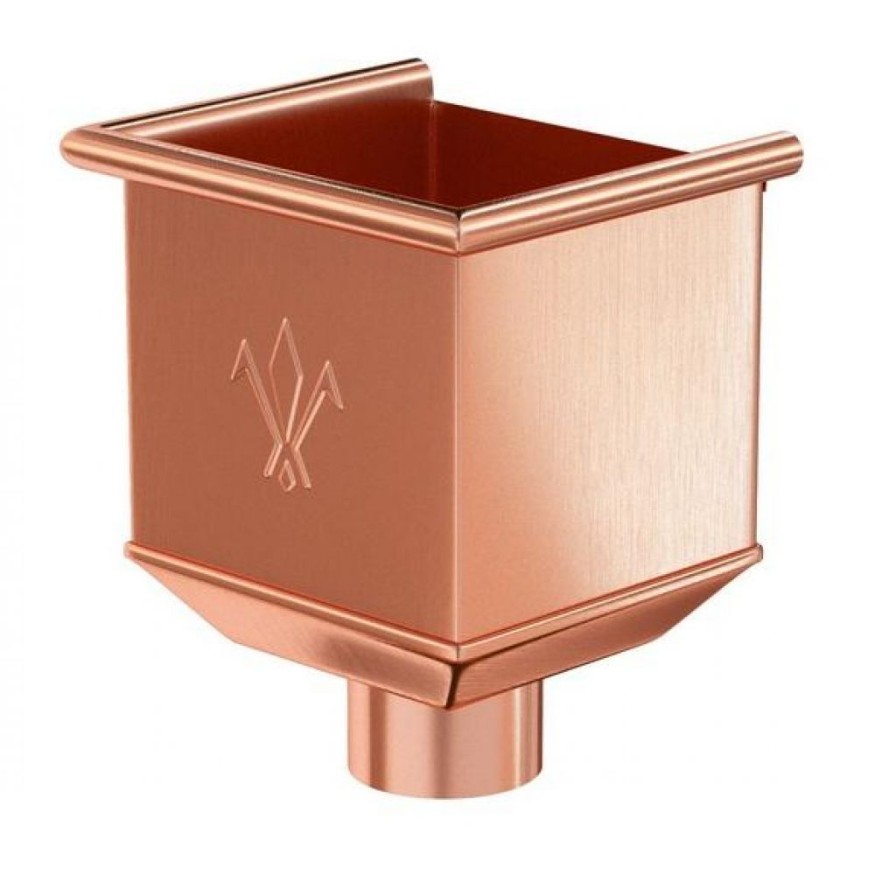 Водосборная воронка Aquasystem из меди 150/100 купить в Новороссийске