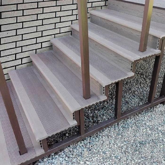 Ступень ДПК Outdoor Havana/Вельвет полная серая смесь купить в Новороссийске