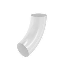 Колено универсальное Aquasystem, RAL 9003 Белый 150/100