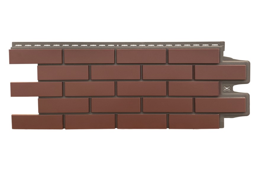 Фасадные панели Grand Line, Клинкерный кирпич Design Plus, Корица купить в Новороссийске