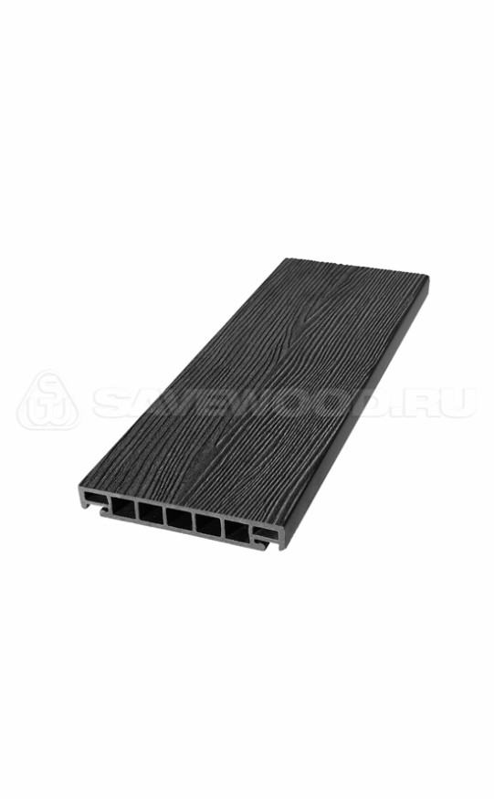 Террасная доска ДПК SaveWood, SW Salix (S) (R), Черный купить в Новороссийске