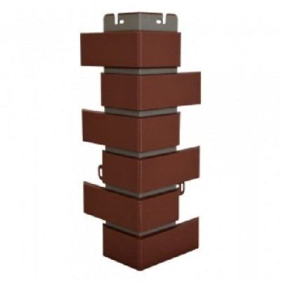 Наружный угол из клинкерного кирпича женого купить в Новороссийске