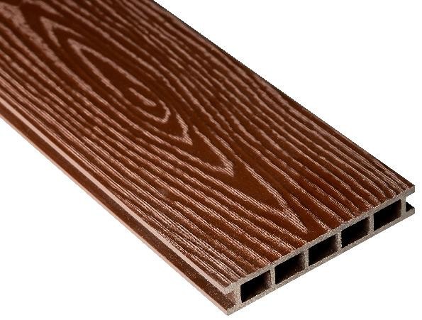 Террасная доска Faynag Premium PINO 3D в цвете Шоколад из ДПК купить в Новороссийске