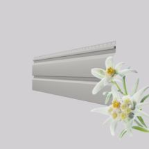 Виниловый сайдинг ТЕХНОНИКОЛЬ Корабельный брус, Эдельвейс