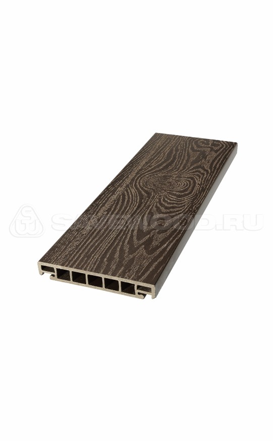 Террасная доска ДПК SaveWood, SW Salix (S) (T), Темно-коричневый купить в Новороссийске