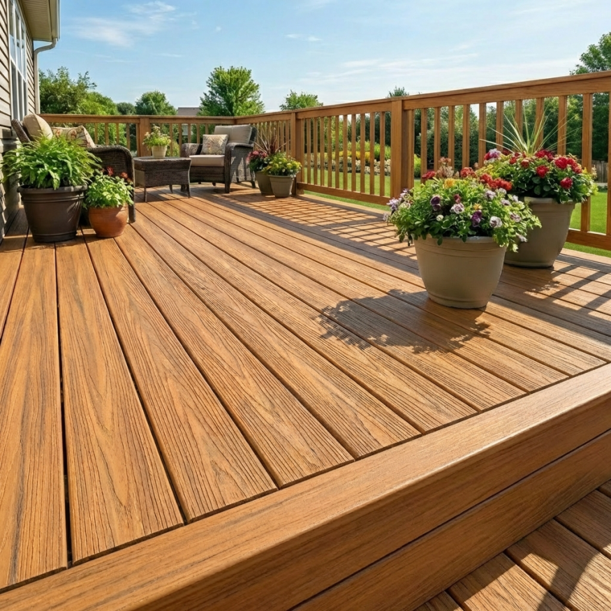 Террасная доска ДПК GardenParkett Табула, Бук купить в Новороссийске