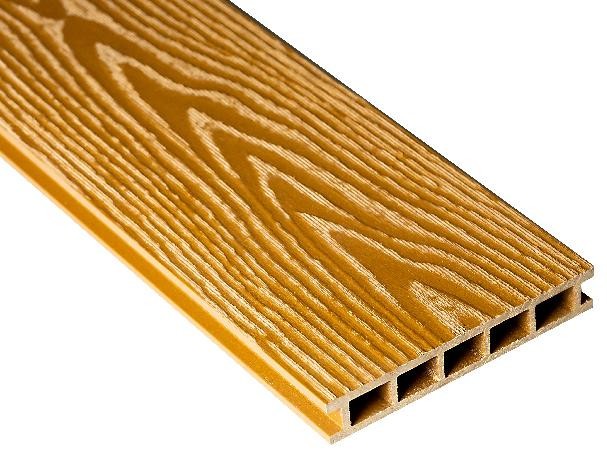 Террасная доска Faynag Premium PINO 3D в цвете Тик из ДПК купить в Новороссийске