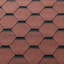 Гибкая черепица KATEPAL KATRILLI осенний красный