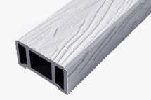 Перило ограждения ДПК 3D GardenParkett, Белый