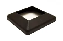 Крышка нижняя ПВХ для столба 125х125 Deckart Графит