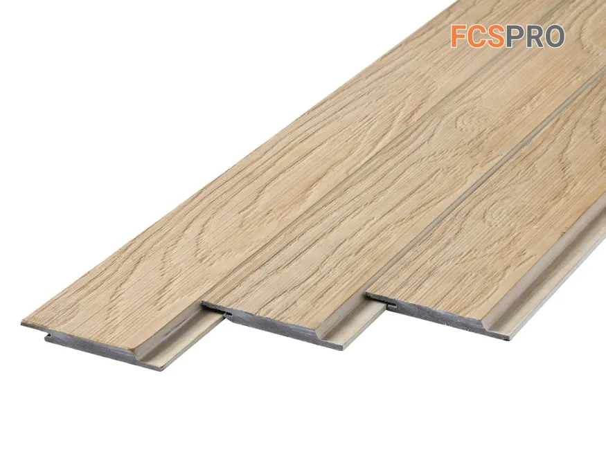 Фиброцементный сайдинг FCSPRO Click Shtil Ясень купить в Новороссийске