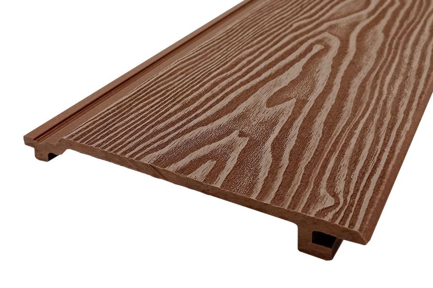 Сайдинг из ДПК Darvolex 3D тиснение Коричневый купить в Новороссийске