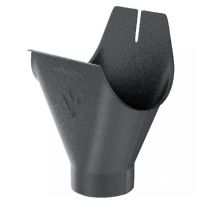 Воронка желоба Aquasystem RR 23 Маренго матовая 125/90