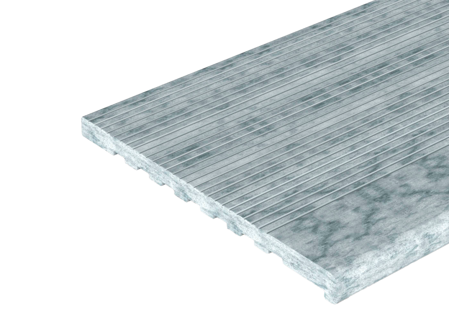 Ступени из ДПК WOODVEX Select Colorite Бело-серый купить в Новороссийске