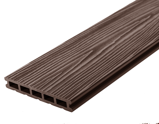 Террасная доска из ДПК RusDecking Unodeck Mogano - Цвет Венге купить в Новороссийске