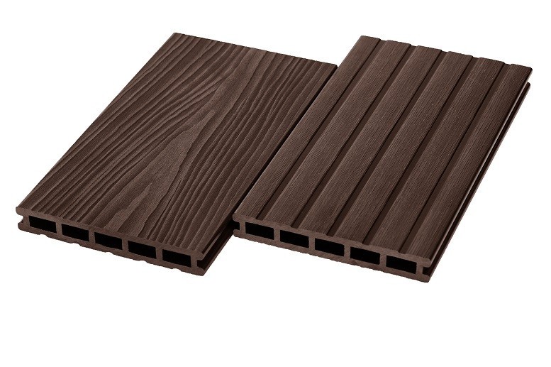 Террасная доска из ДПК RusDecking Unodeck Mogano - Цвет Венге купить в Новороссийске