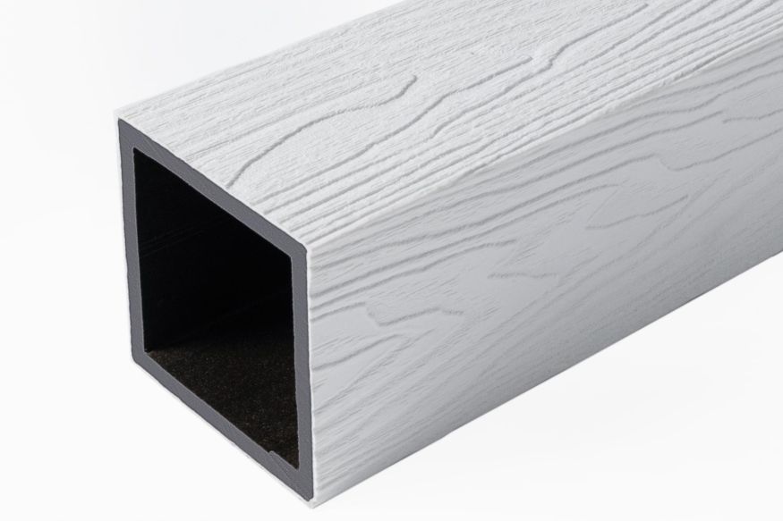 Опорный столб из ДПК GardenParkett, Белый купить в Новороссийске