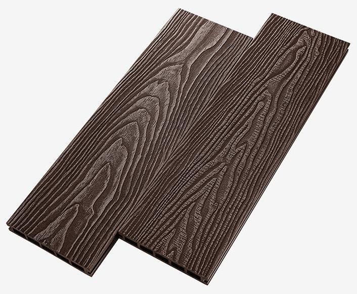 Террасная доска из ДПК RusDecking Unodeck Vintage - Цвет Венге купить в Новороссийске