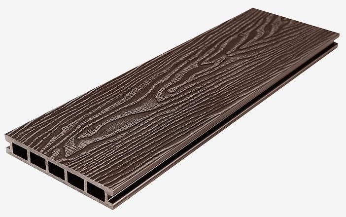 Террасная доска из ДПК RusDecking Unodeck Vintage - Цвет Венге купить в Новороссийске