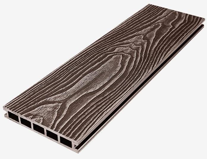 Террасная доска из ДПК RusDecking Unodeck Vintage - Цвет Венге купить в Новороссийске