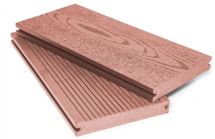 Террасная доска ДПК МАССИВ АЙ-ТЕХПЛАС терракотового цвета
