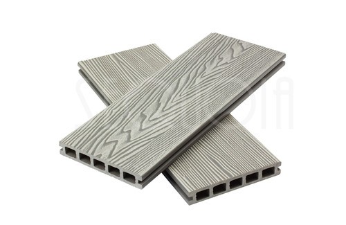 Доска террасная ДПК SEQUOIA, DUAL 3D WOOD, GRAY купить в Новороссийске