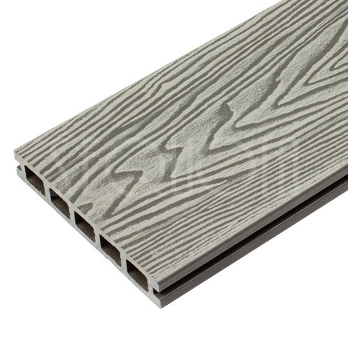 Доска террасная ДПК SEQUOIA, DUAL 3D WOOD, GRAY купить в Новороссийске