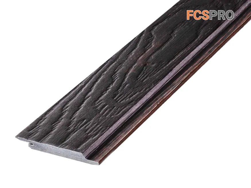 Фиброцементный сайдинг FCSPRO Click Shtil Обоженное дерево купить в Новороссийске