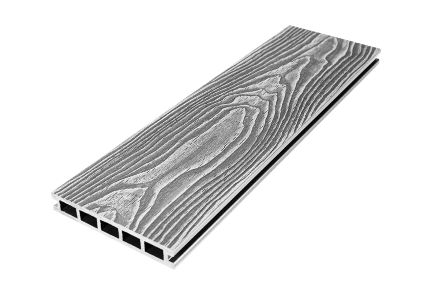 Террасная доска ДПК GardenParkett Патио, Серый купить в Новороссийске