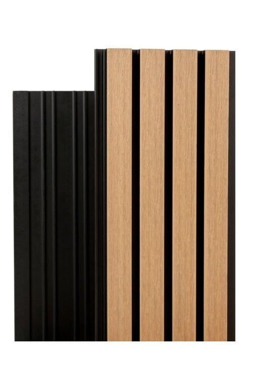 Реечная фасадная панель Ecodecking Скай Коэкструзия Бук купить в Новороссийске