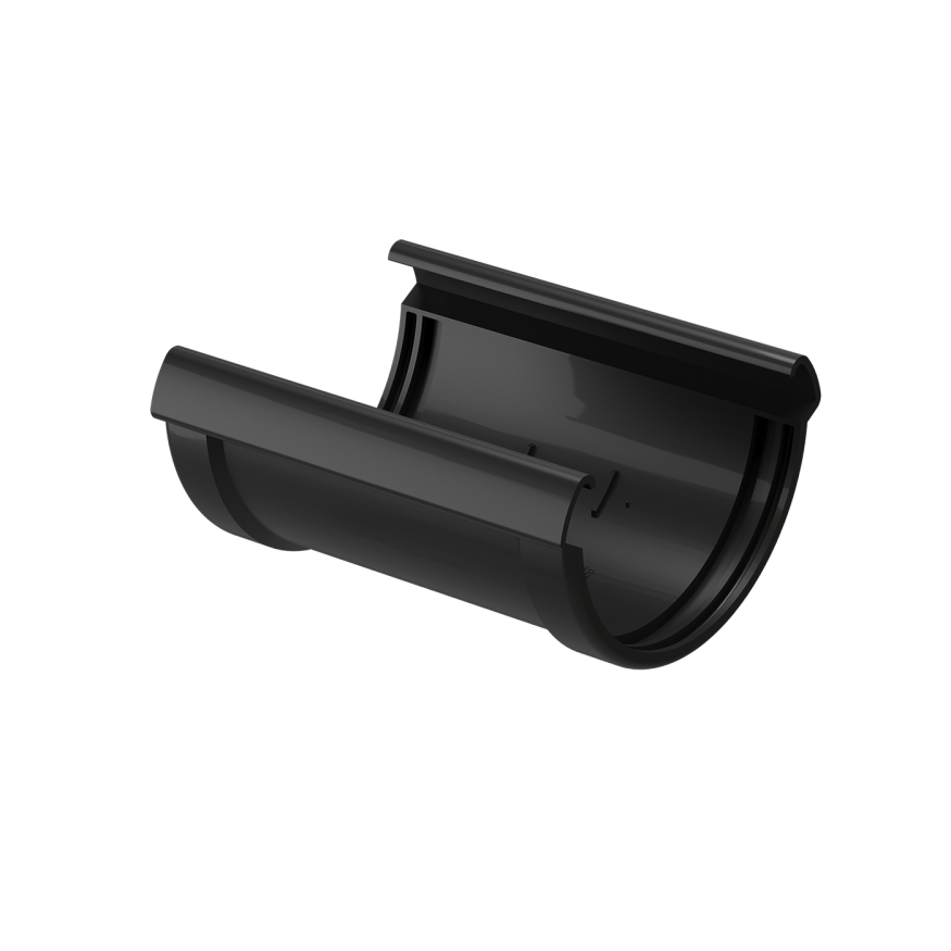 Соединитель желоба Docke Lux, Карбон купить в Новороссийске