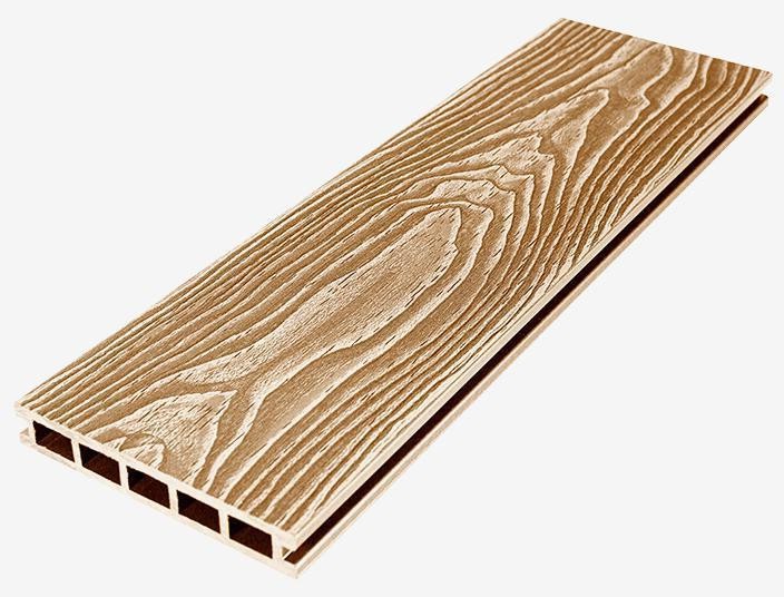 Террасная доска из DPK RusDecking Unodeck Vintage - Ореховый оттенок купить в Новороссийске