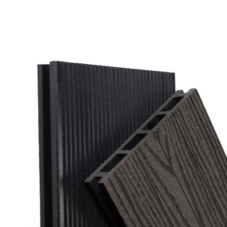 Террасная доска Ecodecking Техно плюс Графит купить в Новороссийске