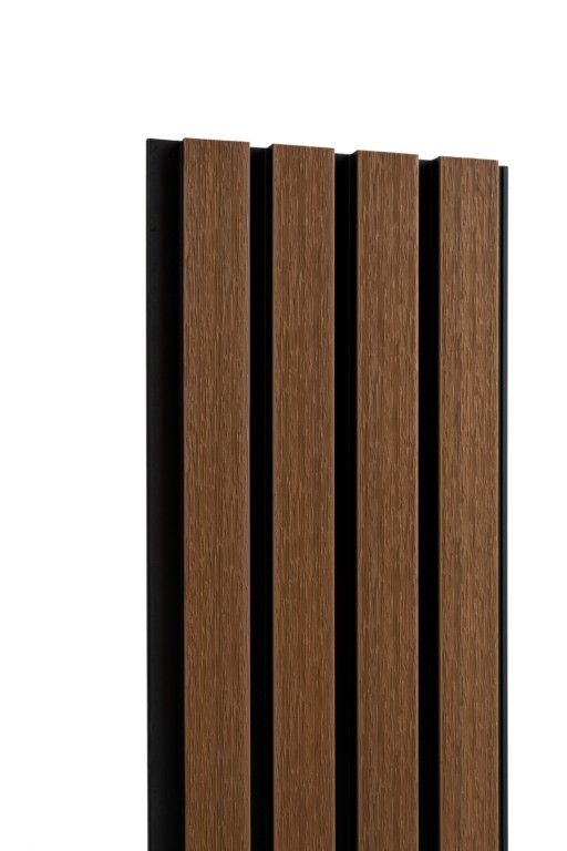 Реечная фасадная панель Ecodecking Скай Коэкструзия Тик купить в Новороссийске