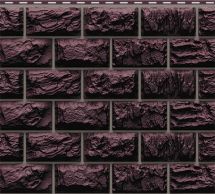 Фасадная панель Доломит, Альпийский премиум, цвет Венге.