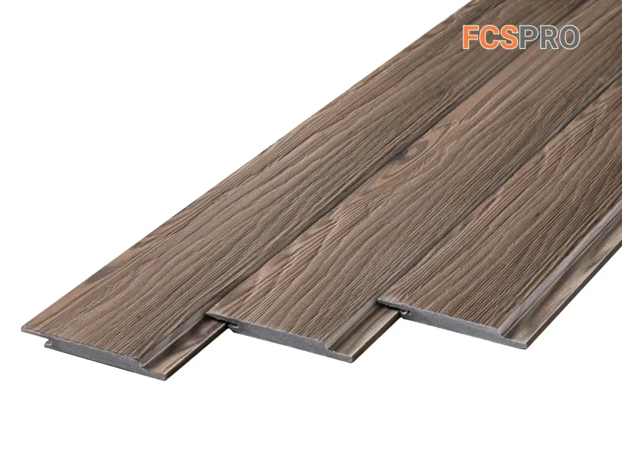 Фиброцементный сайдинг FCSPRO Click Shtil Лиственница в масле купить в Новороссийске