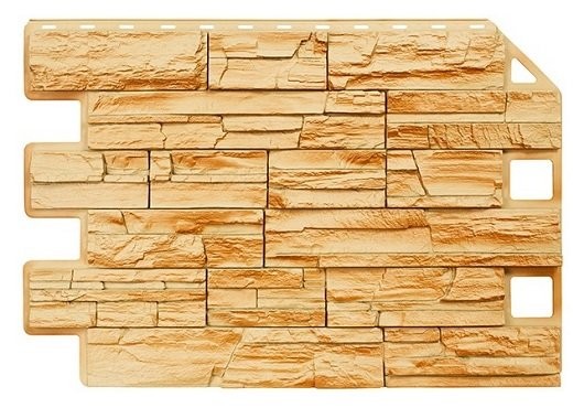 Фасадная панель Royal Stone, Скалистый камень, Буффало. купить в Новороссийске