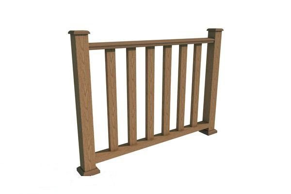 Ограждения из древесно-полимерного композита WOODVEX купить в Новороссийске