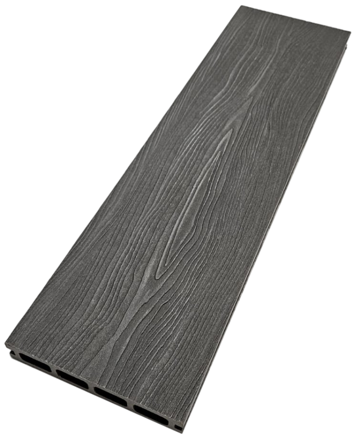 Террасная доска ДПК NanoWood 3D Double Серый купить в Новороссийске