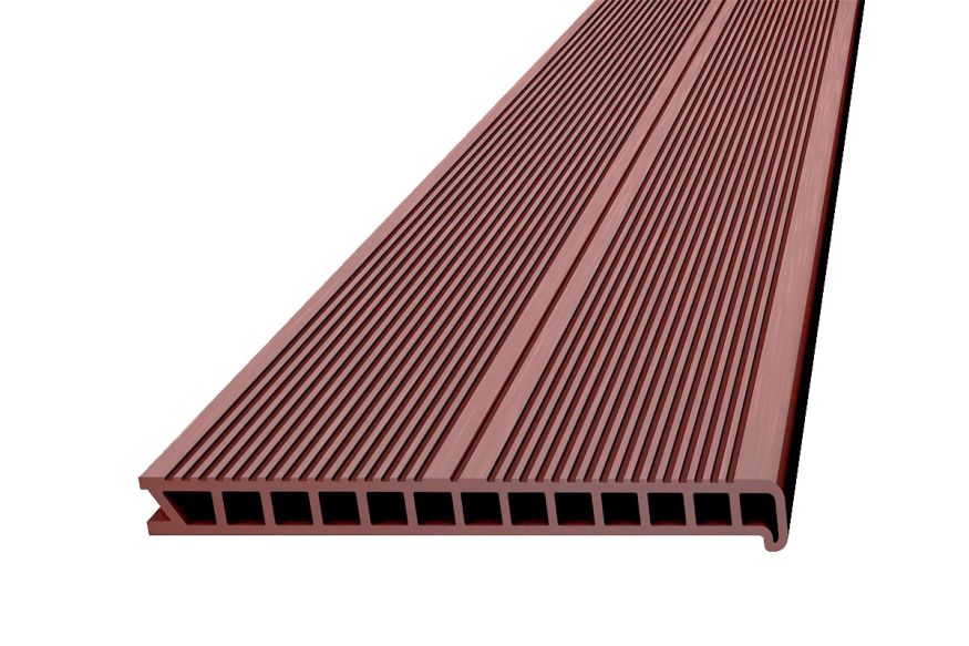 Ступень ДПК Deckron Woodlike (пустотелая) Коричневый купить в Новороссийске