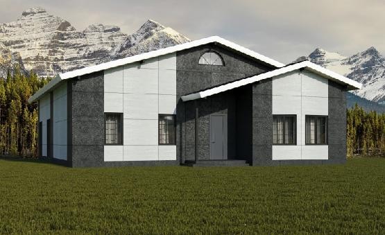 Фиброцементный сайдинг Roofas Board Wood в цвете Антрацит купить в Новороссийске
