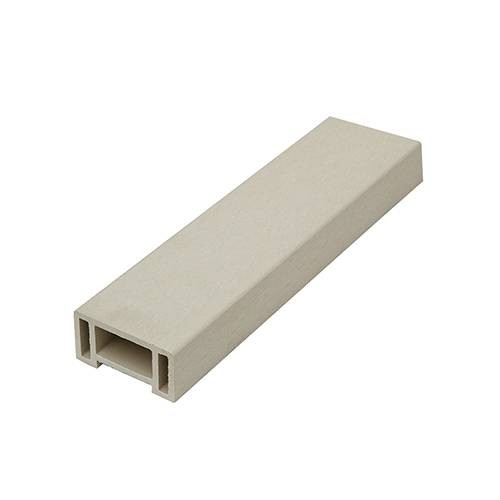 Перила из профиля CM Decking 90х45 в цвете белое дерево купить в Новороссийске